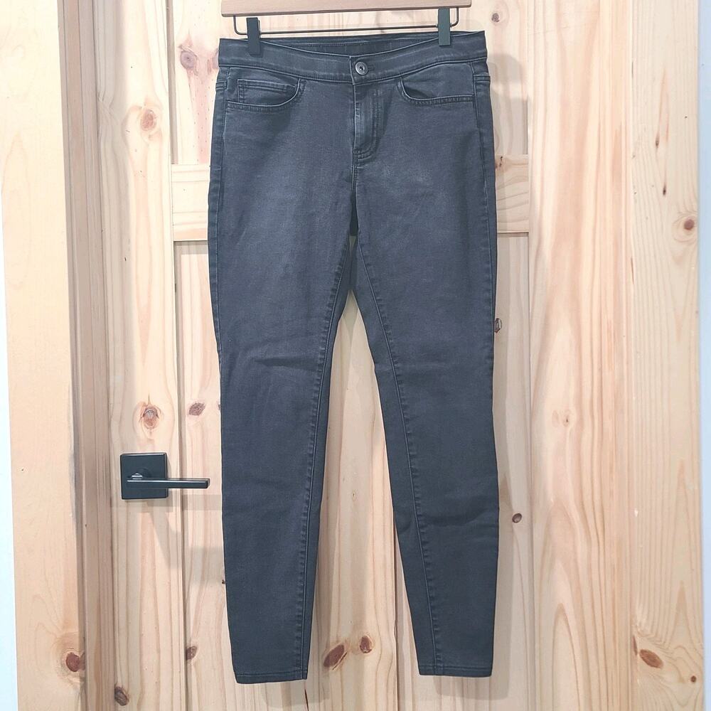 J Jill 5 Pocket Leggings Denim Pants Black Skinny Jeans Size 4